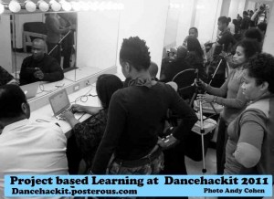 exploring teaching and Learning  video and new media at Dancehackit  2011