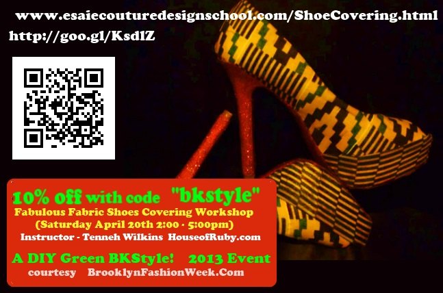 Shoe covering  workshop